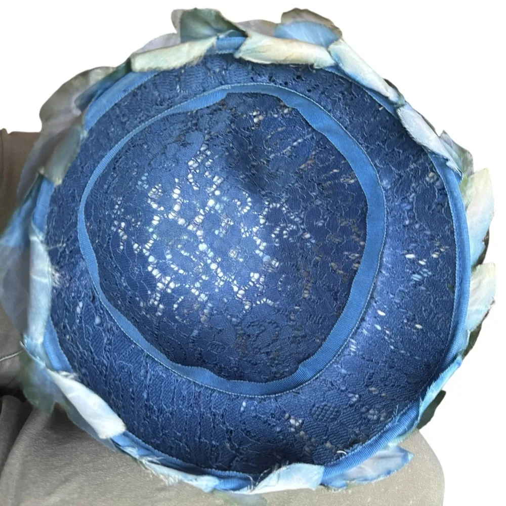 1950s Flower Petal Bucket Hat‎ - Picture 6 of 6